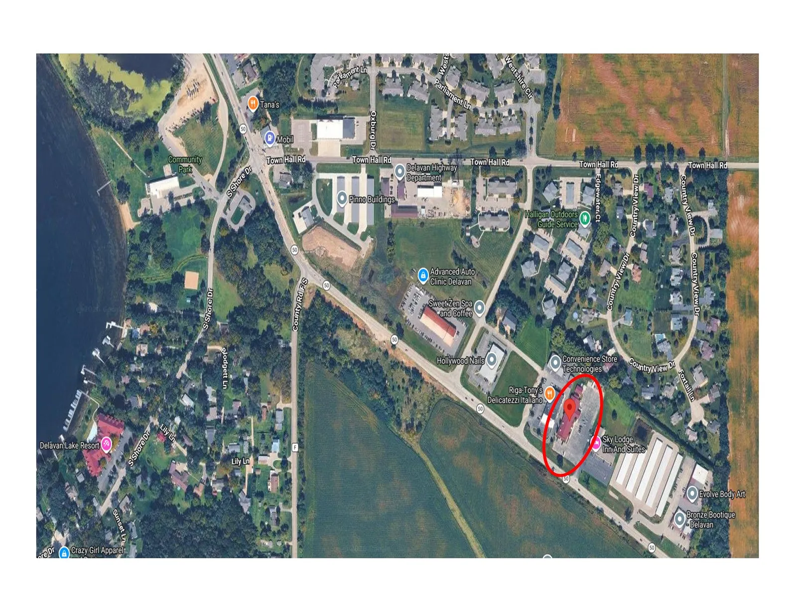 Hwy. 50 Strip Center — 5574 Highway 50, Delavan