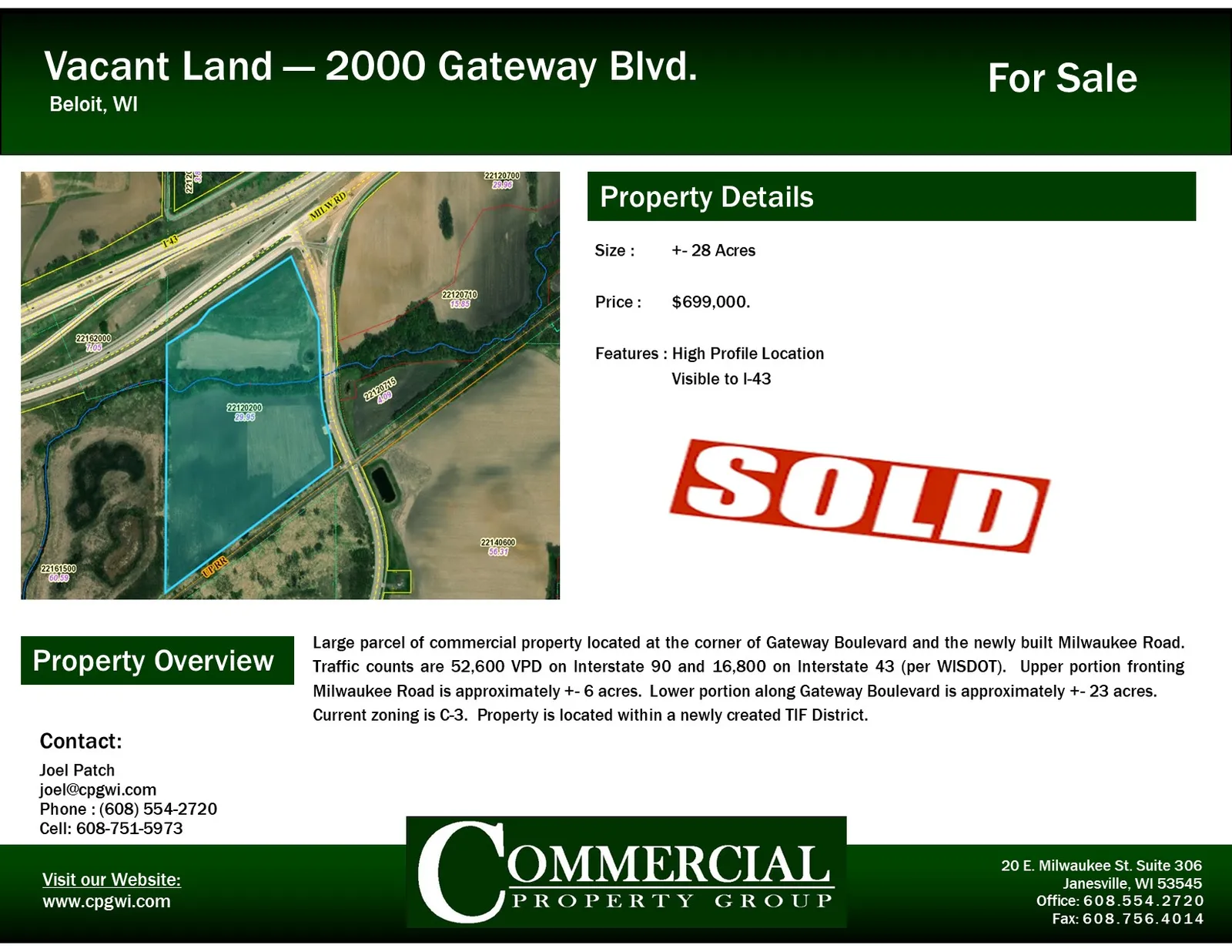 Gateway I-43 Land — 2000 Gateway Blvd., Beloit